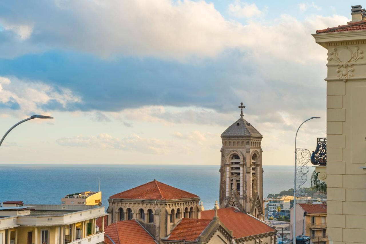Апартаменты Vue Monaco & Tour Odeon - Terrasse - Parking - Bh Босолей Экстерьер фото
